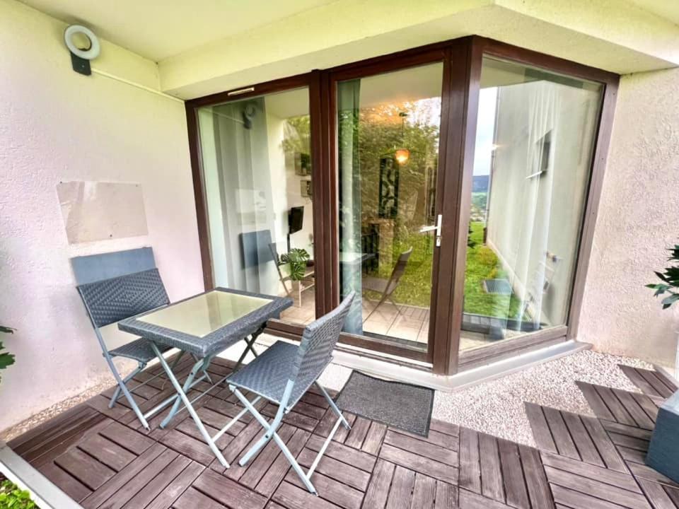 Joli Studio Cosy, Vue Magnifique Et Terrasse Privee Gérardmer Εξωτερικό φωτογραφία